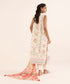 Women's Unstitched Lawn Embroidered Multi 2 Piece Suit